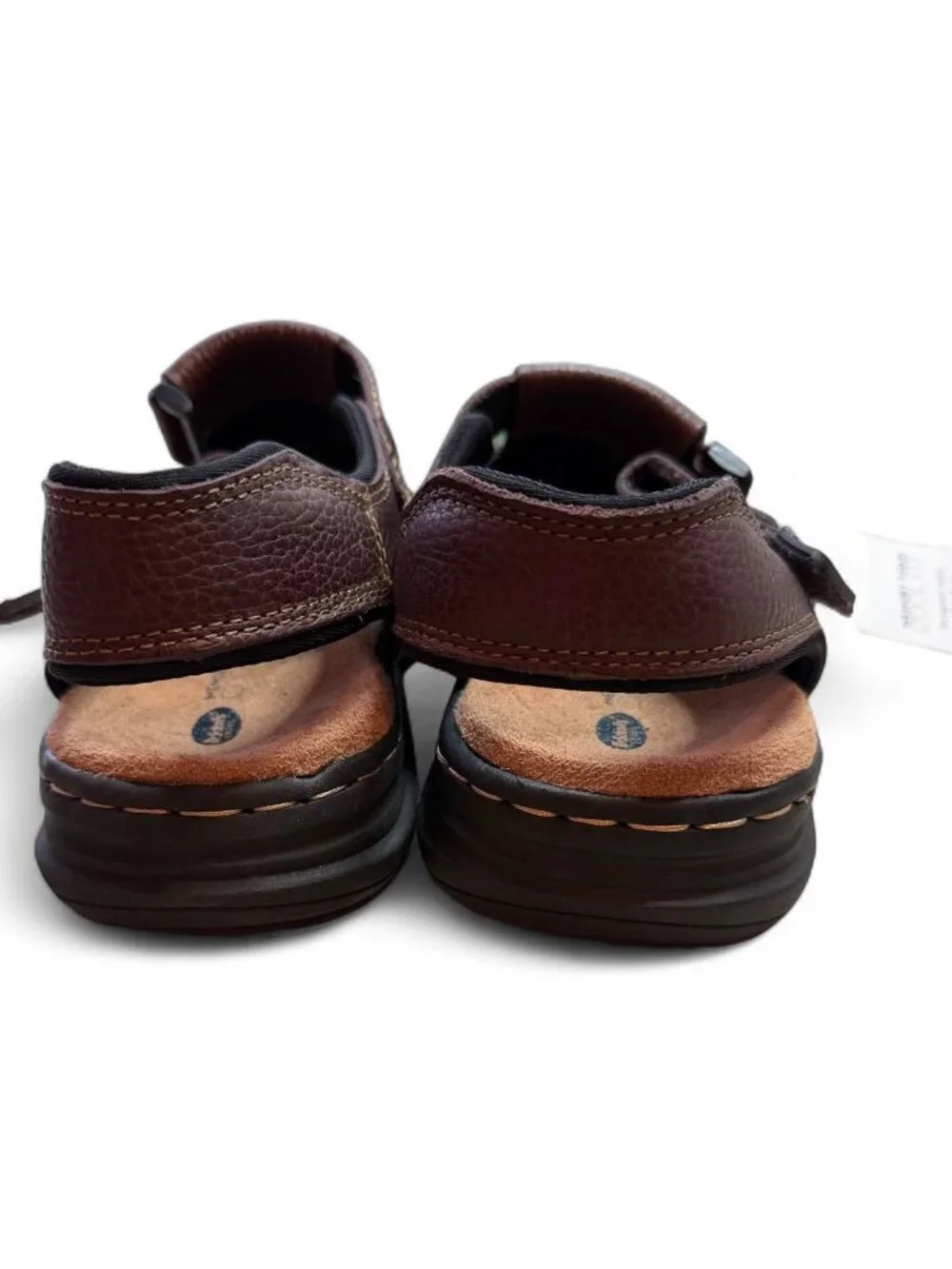 Dr. Scholl's Leather Sandals Brown Size 11M
